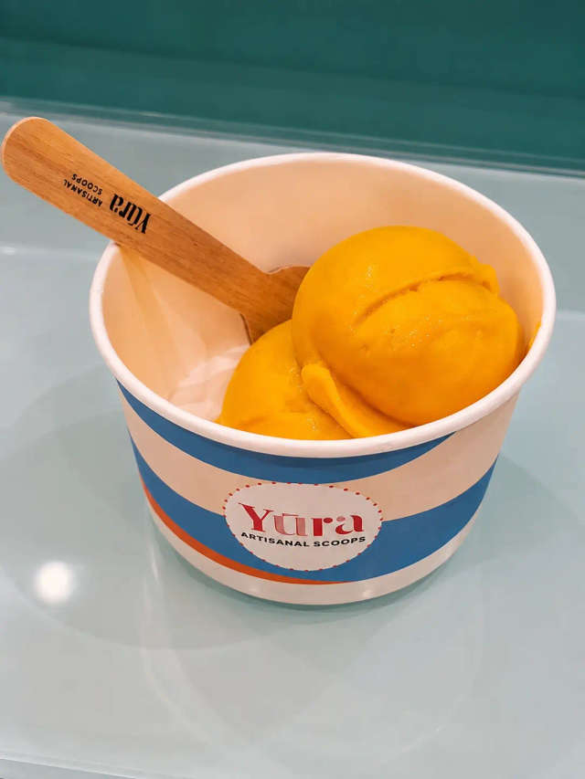 Sorbet at Yura - ITC Grand Chola