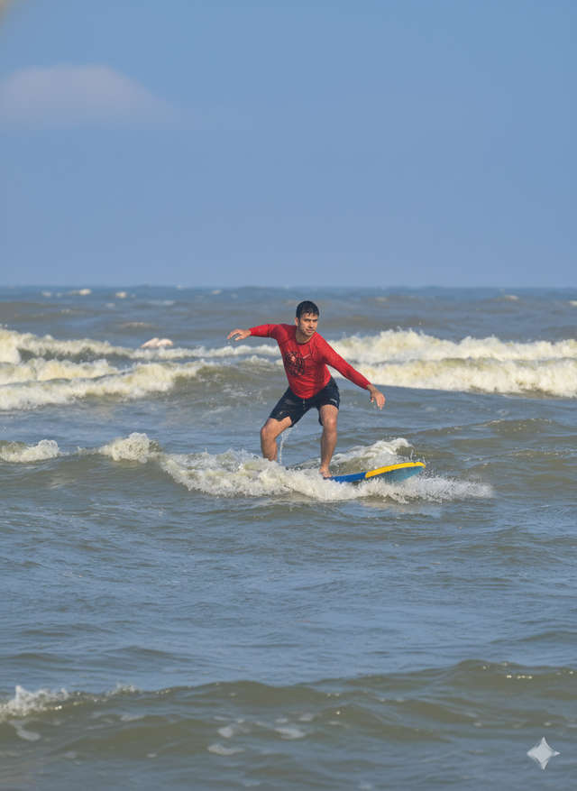 Try surfing with expert instructors