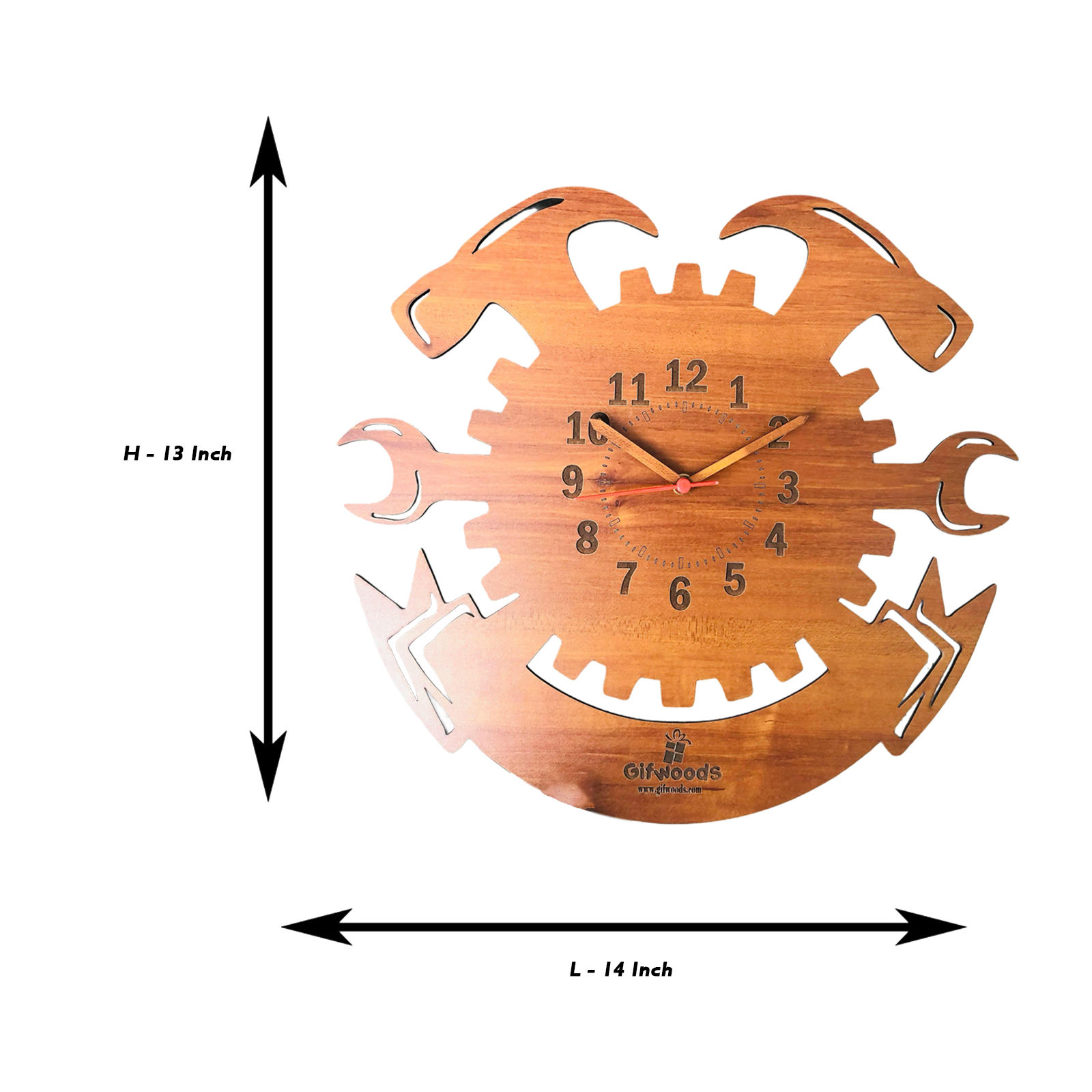 Tools Design Wall Clock - 3