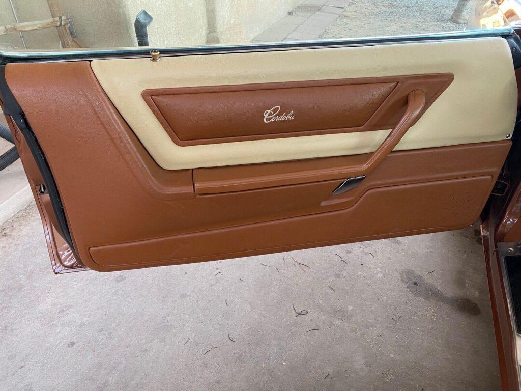 1977 Chrysler Cordoba Coupe Brown