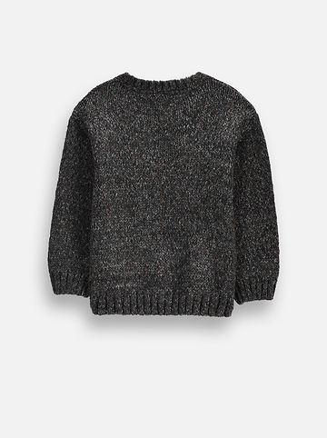 Strickpullover in grau