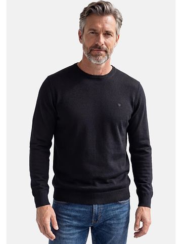 Pullover Basic in Schwarz