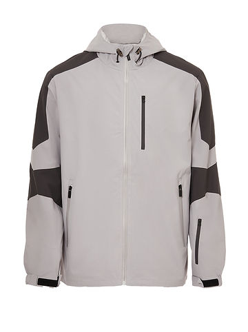 Men Jacket in Hellgrau