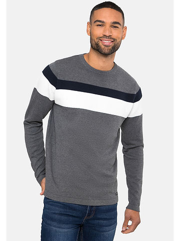 Pullover THBLese in Grey