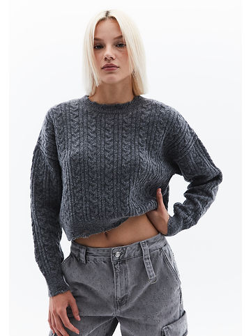 Strickpullover ANTHRA MELANGE