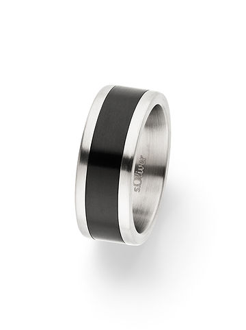 Ring Solid Ring in schwarz