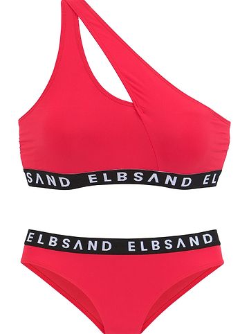 Bustier-Bikini in rot
