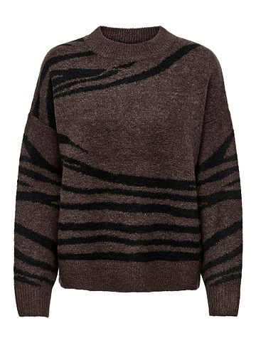 Strickpullover in Chicory Coffee