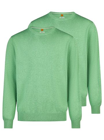 Pullover Basic in Hellgrün