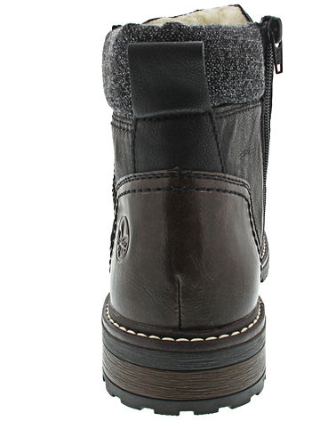 Schnürstiefel Schwarz
