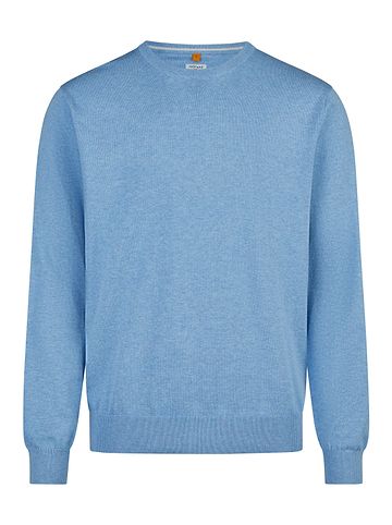 Pullover Basic in Hellblau