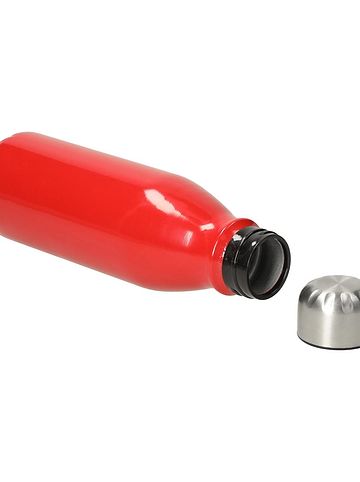 Aluminiumflasche "Colare" in rot - 500 ml