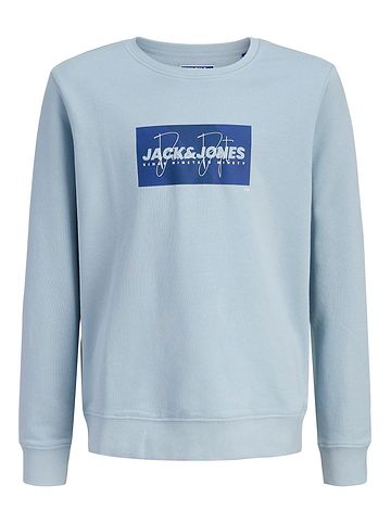 Sweatshirt mit Frontprint JJCOLE in celestial blue