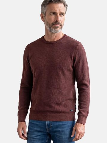 Pullover Basic in Rot
