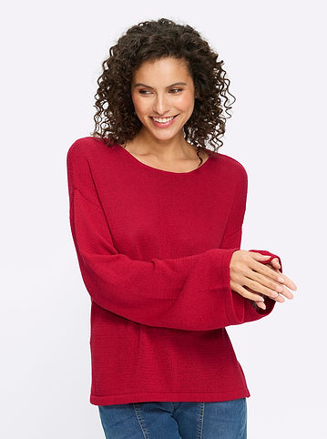 Heine Pullover in erdbeere