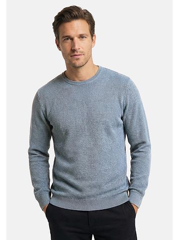 Casa moda Pullover Basic in Blau