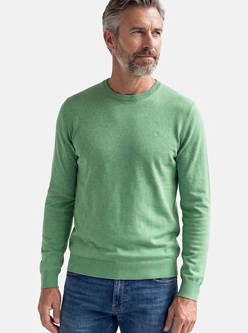 Pullover Basic in Hellgrün