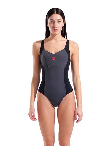 einteiler Control Pro Back Solid  in schwarz