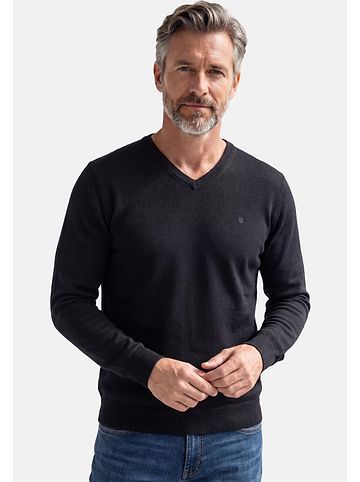 Pullover Basic in Schwarz