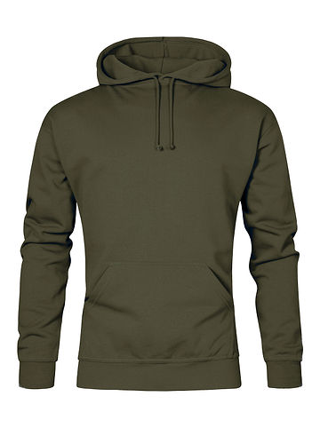 Pullover Basic in oliv
