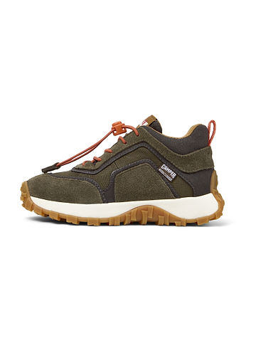 Sneaker-Bootie " Drift Trail " in Grau Grün