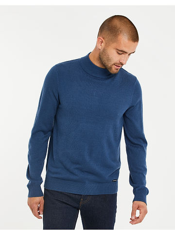Strickpullover in Denim Blue