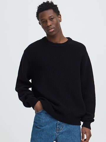 Strickpullover SDWyler in Schwarz