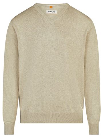 Pullover Basic in Beige