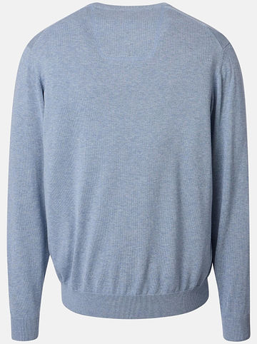 Pullover Basic in Hellblau