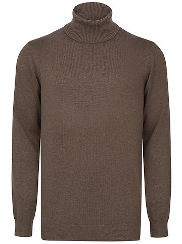 Pullover in braun