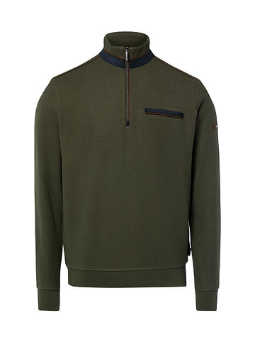 Pullover in oliv - 0002