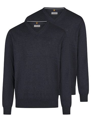 Pullover Basic in Dunkelblau