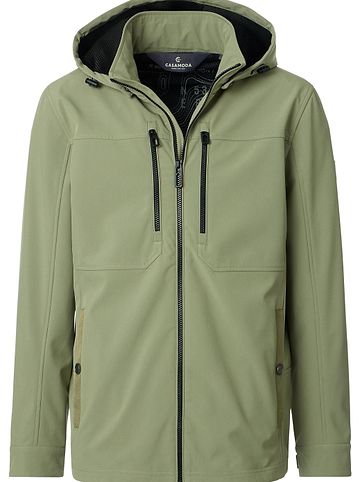 Softshelljacke Basic in Hellgrün