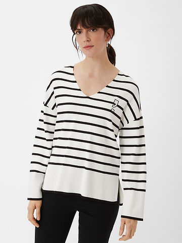 Strickpullover  in  99G0_schwarz