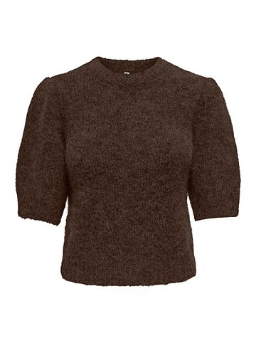ONLY Strickpullover in Coffee Bean