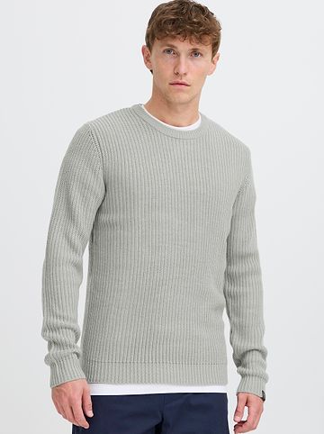 !SOLID Strickpullover SDAron in Grau