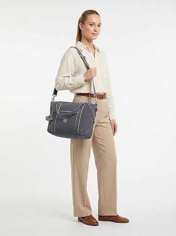 Basic Art Schultertasche 44 cm moonlit grey
