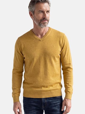 Pullover Basic in Messing