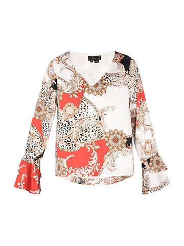 Damen Blouse in Rot