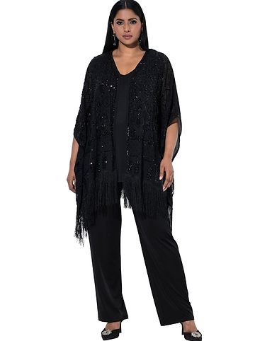 Jacke in schwarz