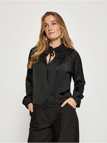 Bluse in Black