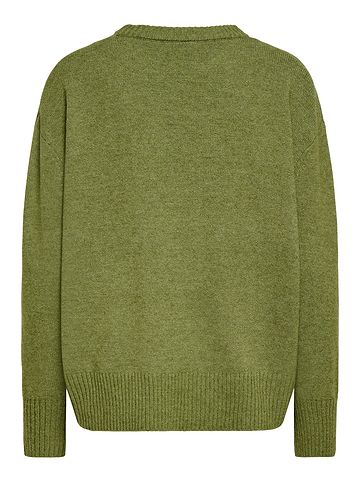 Strickpullover in Peat Moss
