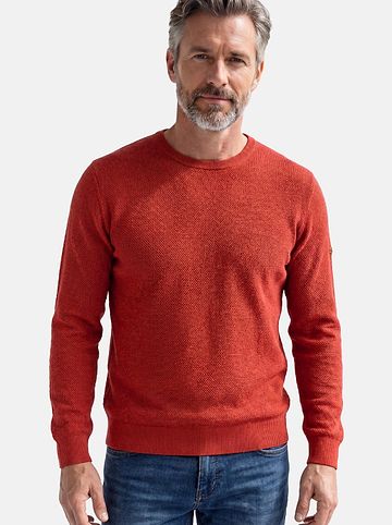 Pullover Basic in Rot