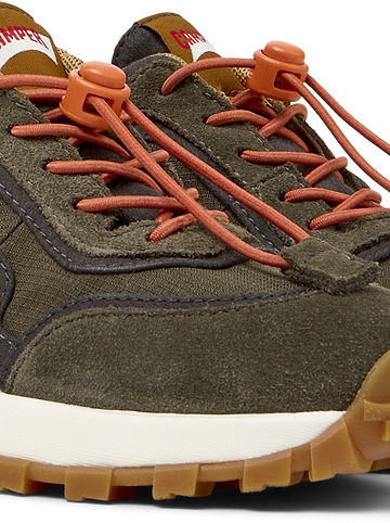 Sneaker-Bootie " Drift Trail " in Grau Grün