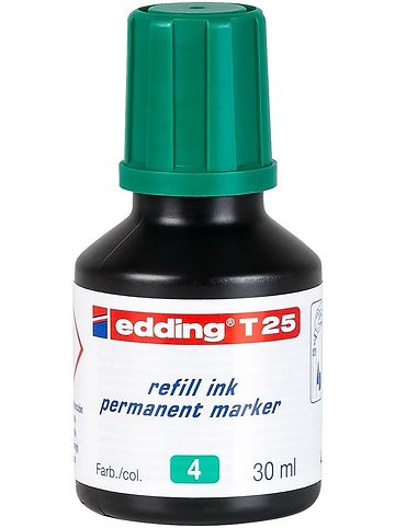 Nachfülltinte edding T 25 für edding Permanentmarker  30ml grün