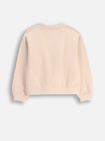 Sweatshirt in beige