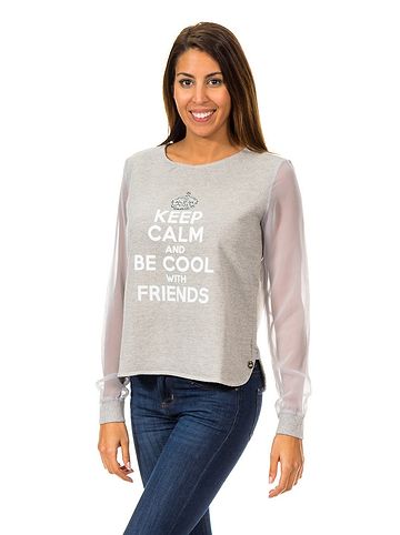 Pullover in Gray