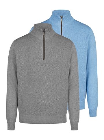 Troyer Basic in Hellblau / hellgrau