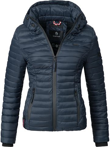 Steppjacke Samtpfote in Blau
