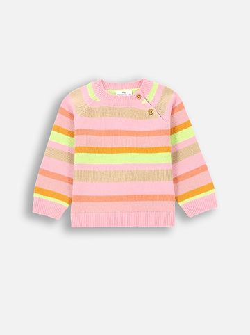 Strickpullover in bunt